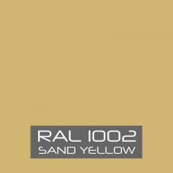 RAL 1002 Sand Yellow tinned Paint